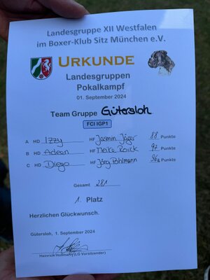 1. Platz IGP